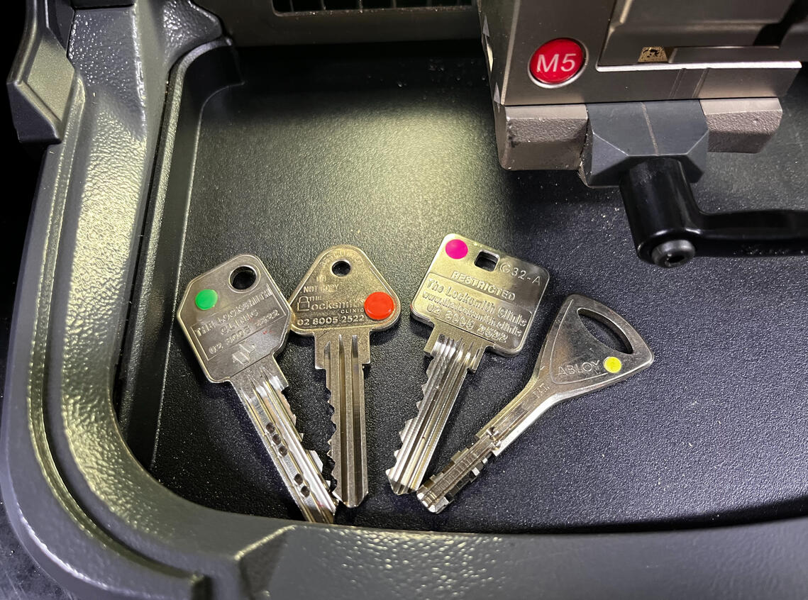 EVVA G2, Abloy Protec2, ML20, LG32 Our Keys